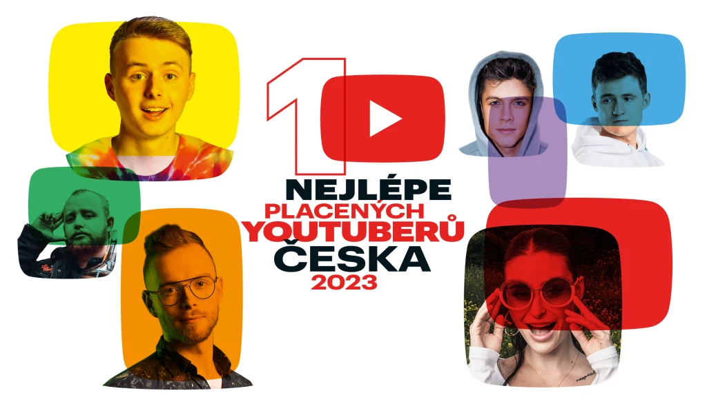 Nejlépe vydělávající youtubeři Česka 2023