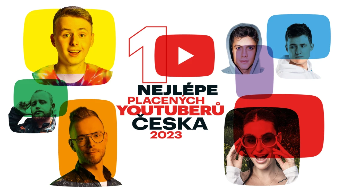 YouTubeři se mají čím dál lépe. Tahle desítka vydělává v Česku nejvíc peněz