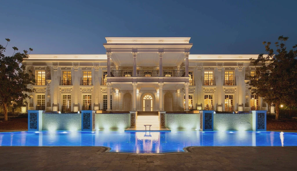 Mramorový palác za čtyři miliardy. Prohlédněte si nejdražší dům Dubaje
