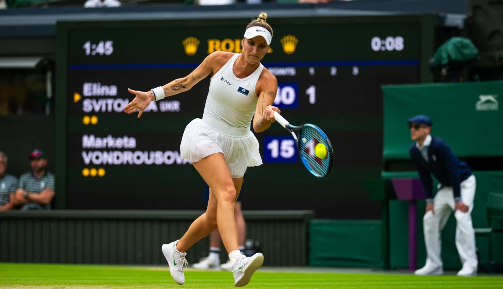 Česká tenisová senzace. Markéta Vondroušová ovládla Wimbledon