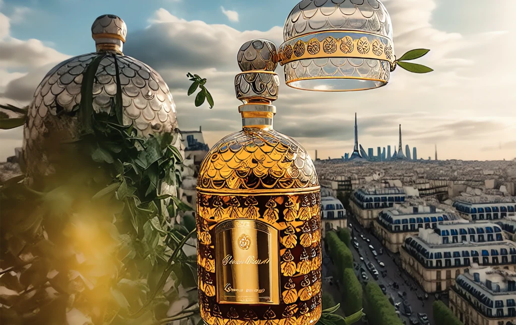 AI odhaluje dědictví parfumerie a&nbsp;pohled do budoucna. Ikonická Bee Bottle od Guerlain slaví 170 let