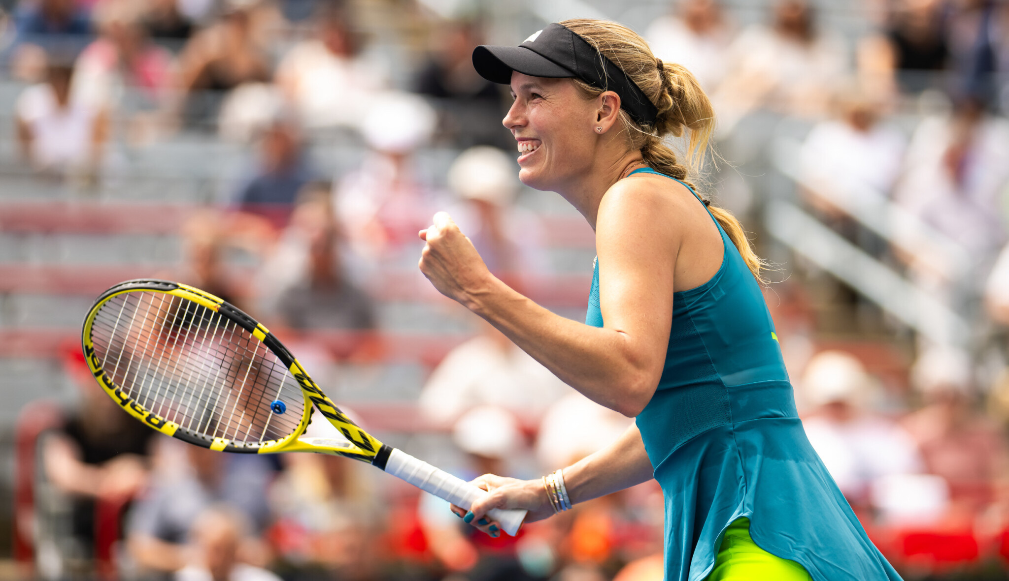 Nevzdávejte se snů, říká Wozniacki. Na kurt se vrátila po dvou dětech