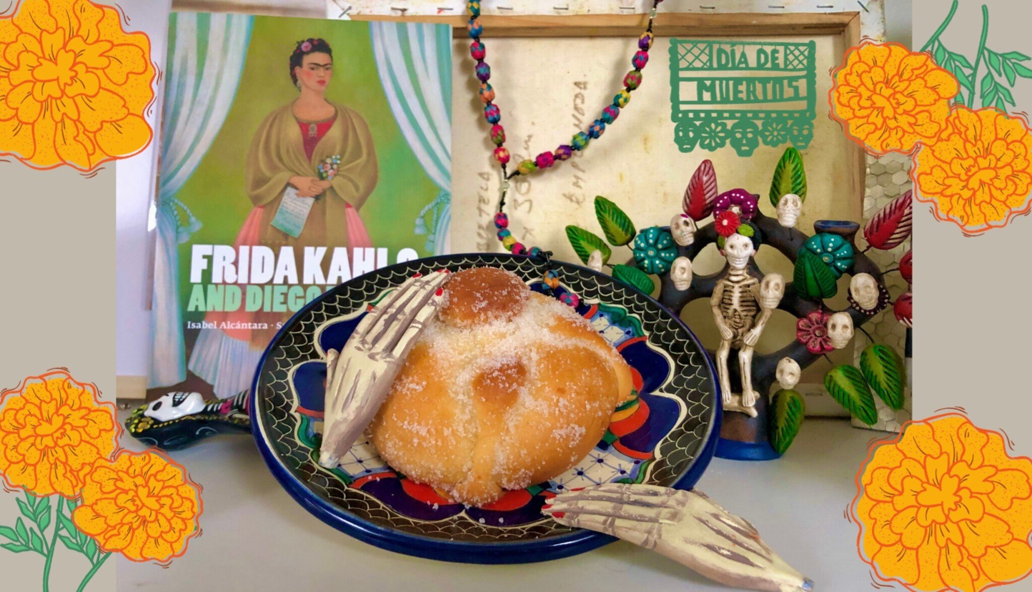 Pan de muerto a ofrenda. Co jíst a jak se chovat na mexický Den mrtvých