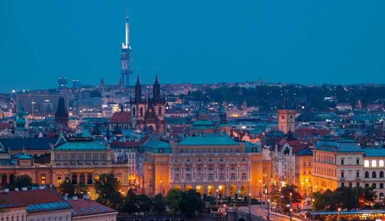 Panorama hlavního města Prahy