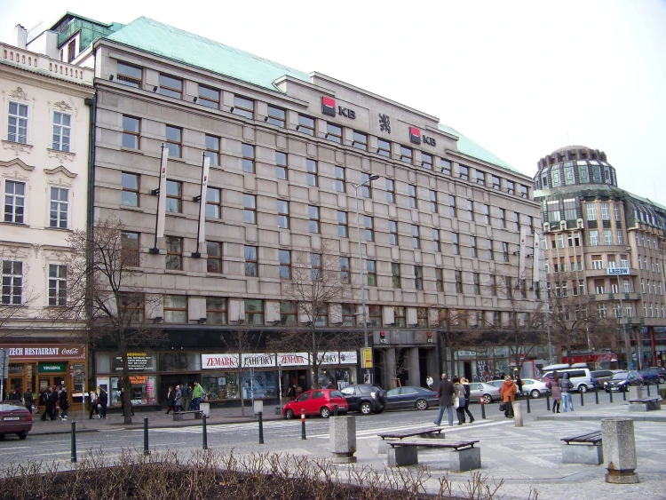 Komerční banka na Václavském náměstí