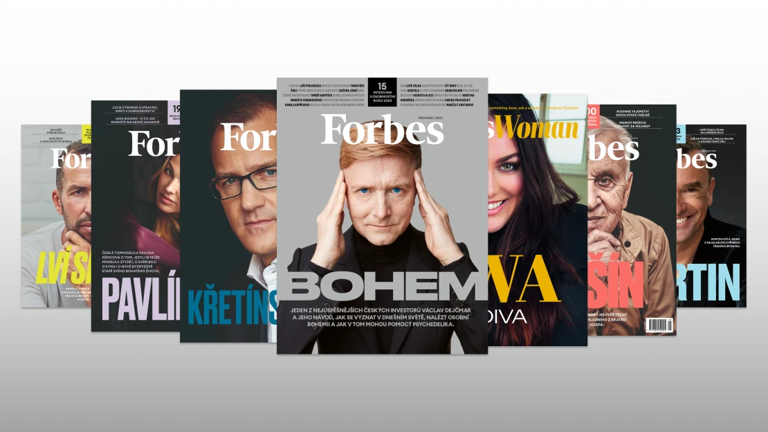 Křetínský, Mašín, Havrlant. Kdo se letos dostal na obálku českého Forbesu? 