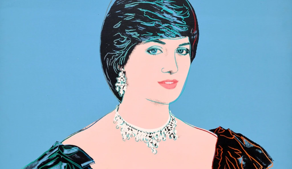 Lady Diana podle Warhola. Unikátní portrét princezny míří do dražby
