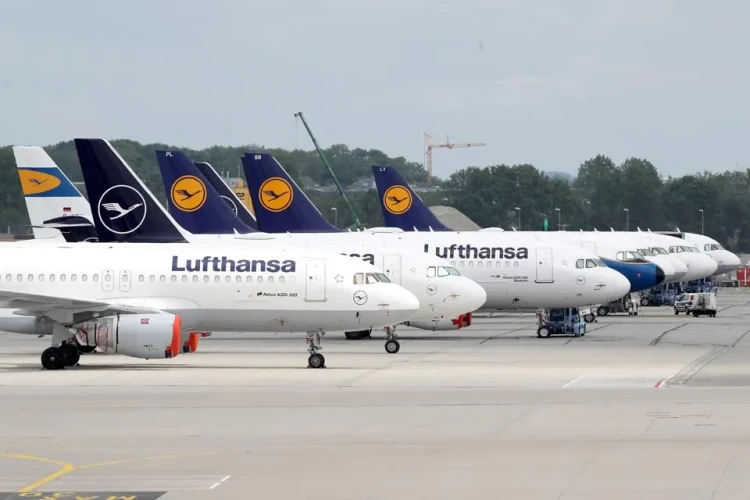 Lufthansa, letiště