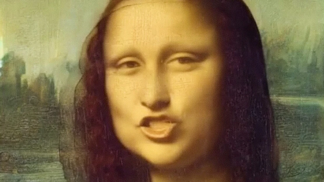 Mona Lisa přišla o úsměv a rapuje. Co dokáže zatím neveřejný model AI?