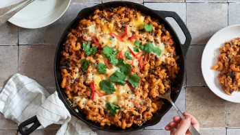 Chilli mac’n’cheese. Souhra chutí i textur v krémové americké fúzi