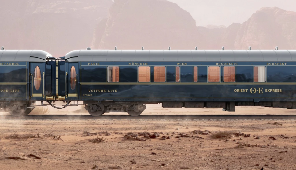 Vlak jako katalog nejlepšího umění. Nový Orient expres zahájí provoz v&nbsp;roce 2025