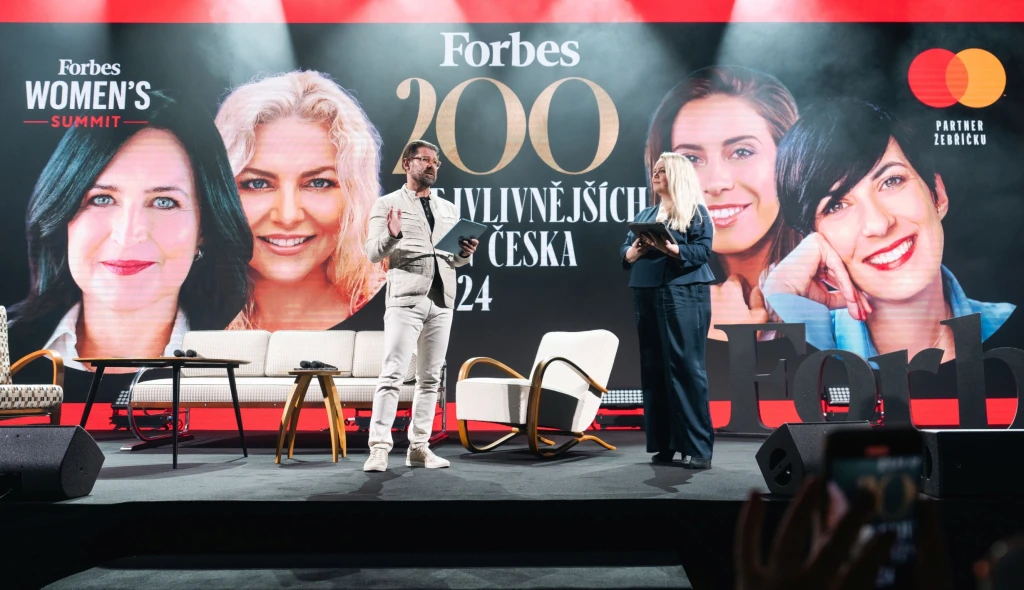 Výstavní záležitost. Podívejte se, jak vypadal Forbes Women’s Summit 2024