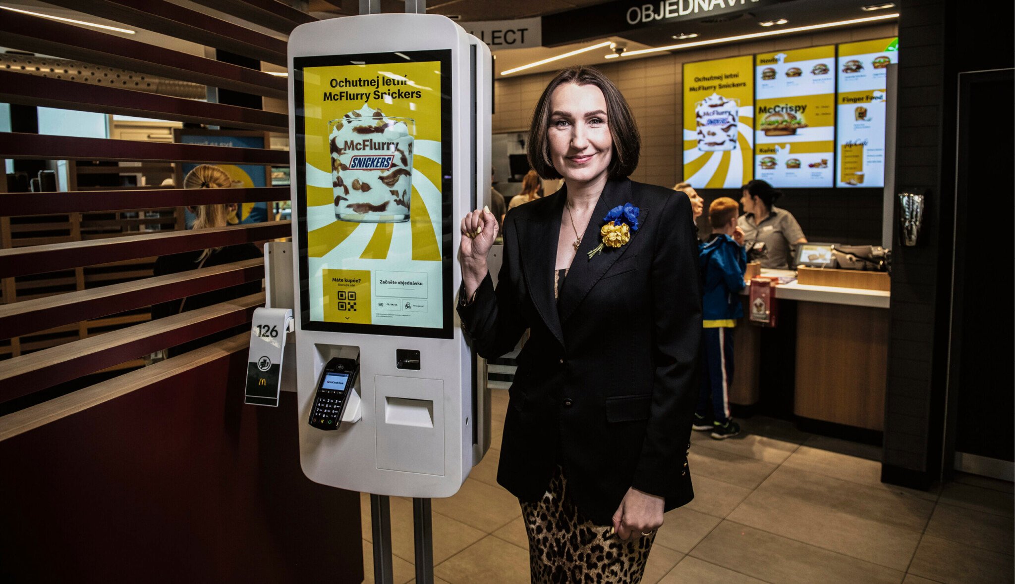 I já můžu přispět k vítězství, říká ukrajinská šéfka českého McDonald’s