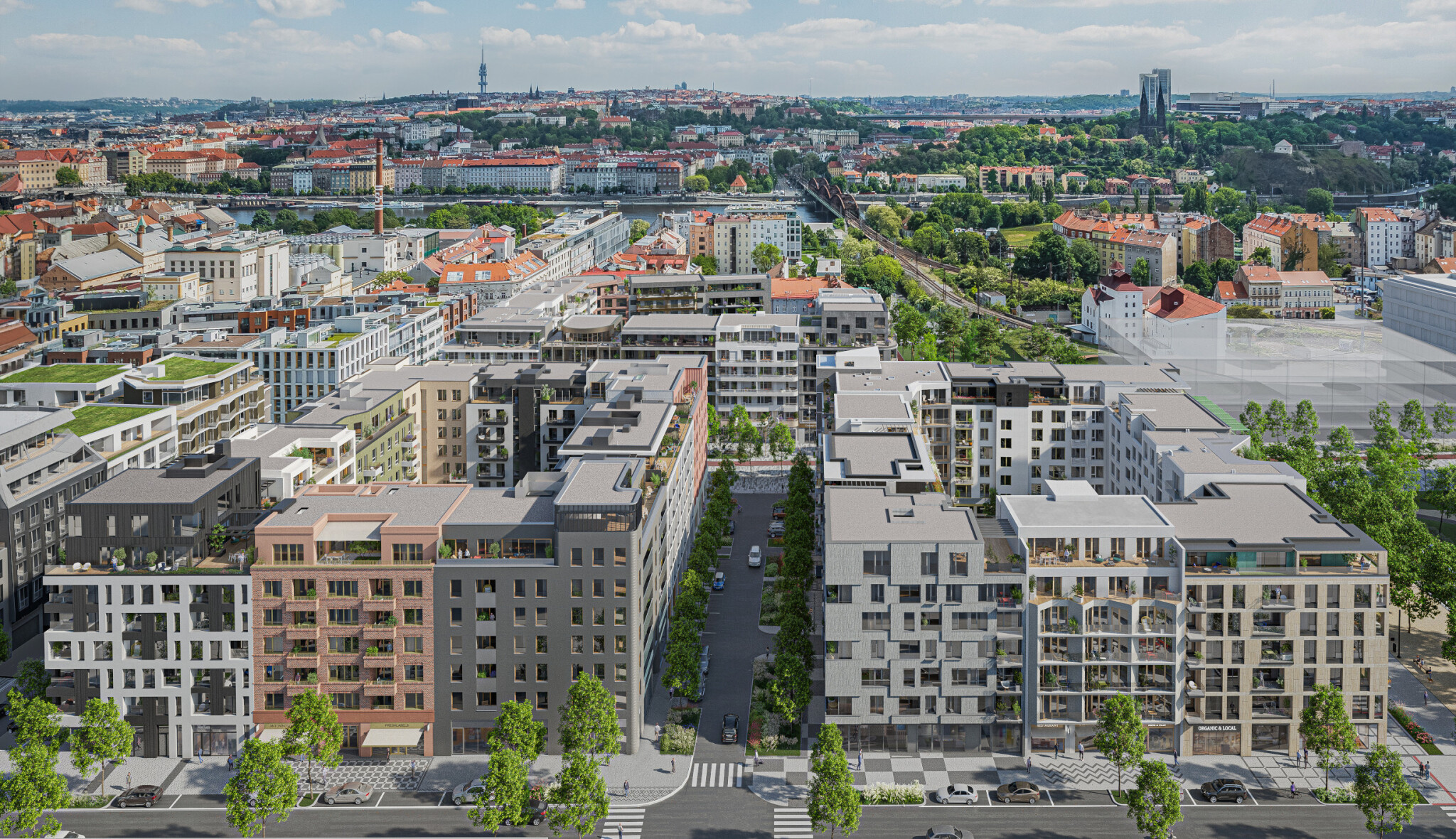 Nic většího v Praze od vzniku Vinohrad nepostavili. Smíchov City míří do další fáze