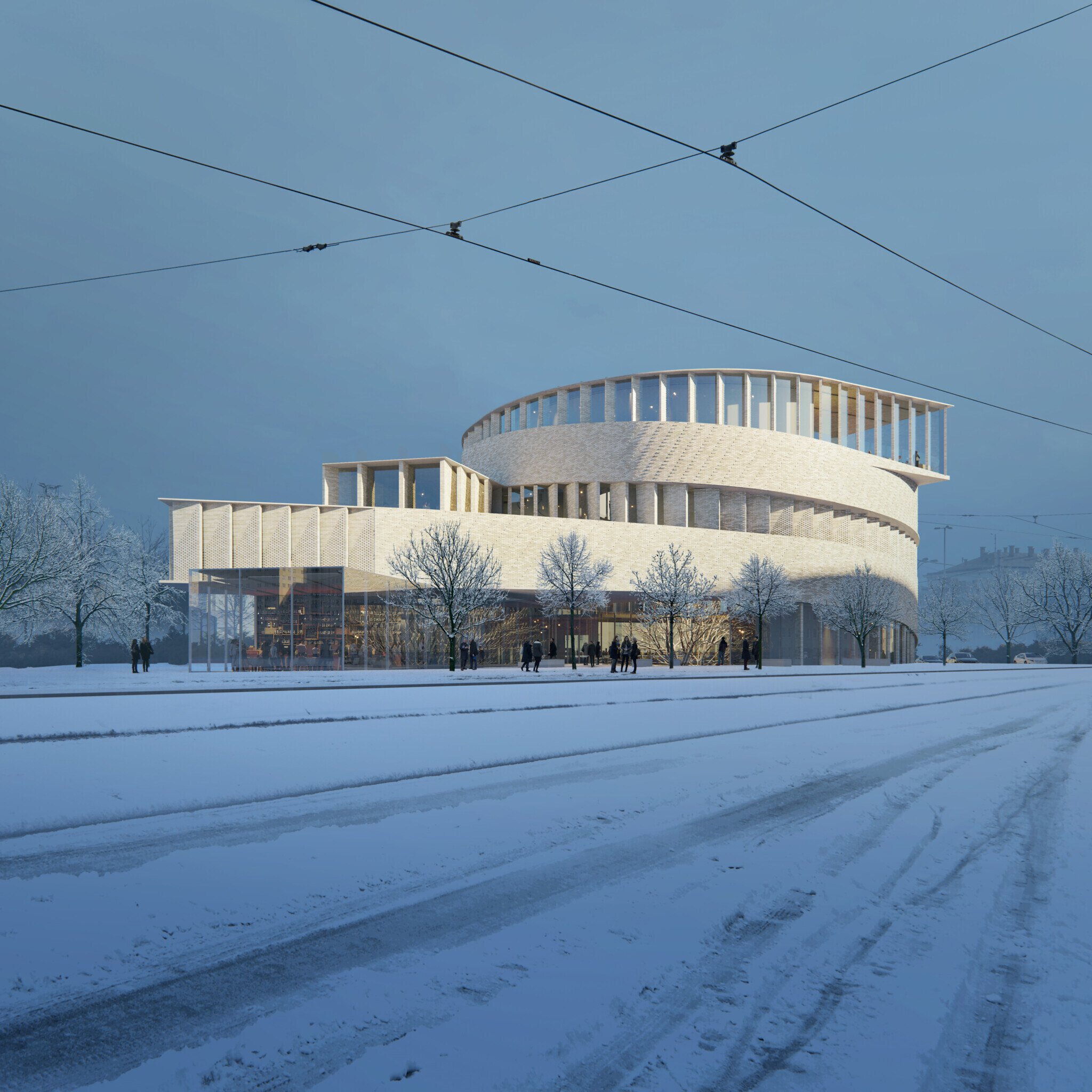 Mehrin, Moravské židovské muzeum, vizualizace