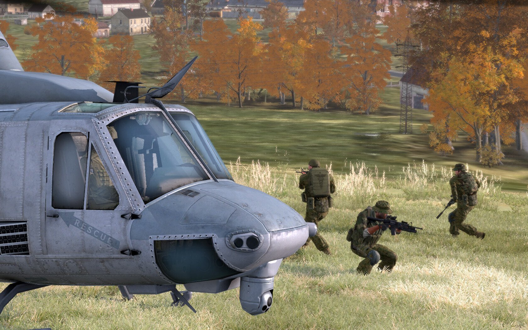 Záběr ze hry Arma 2 od Bohemia Interactive