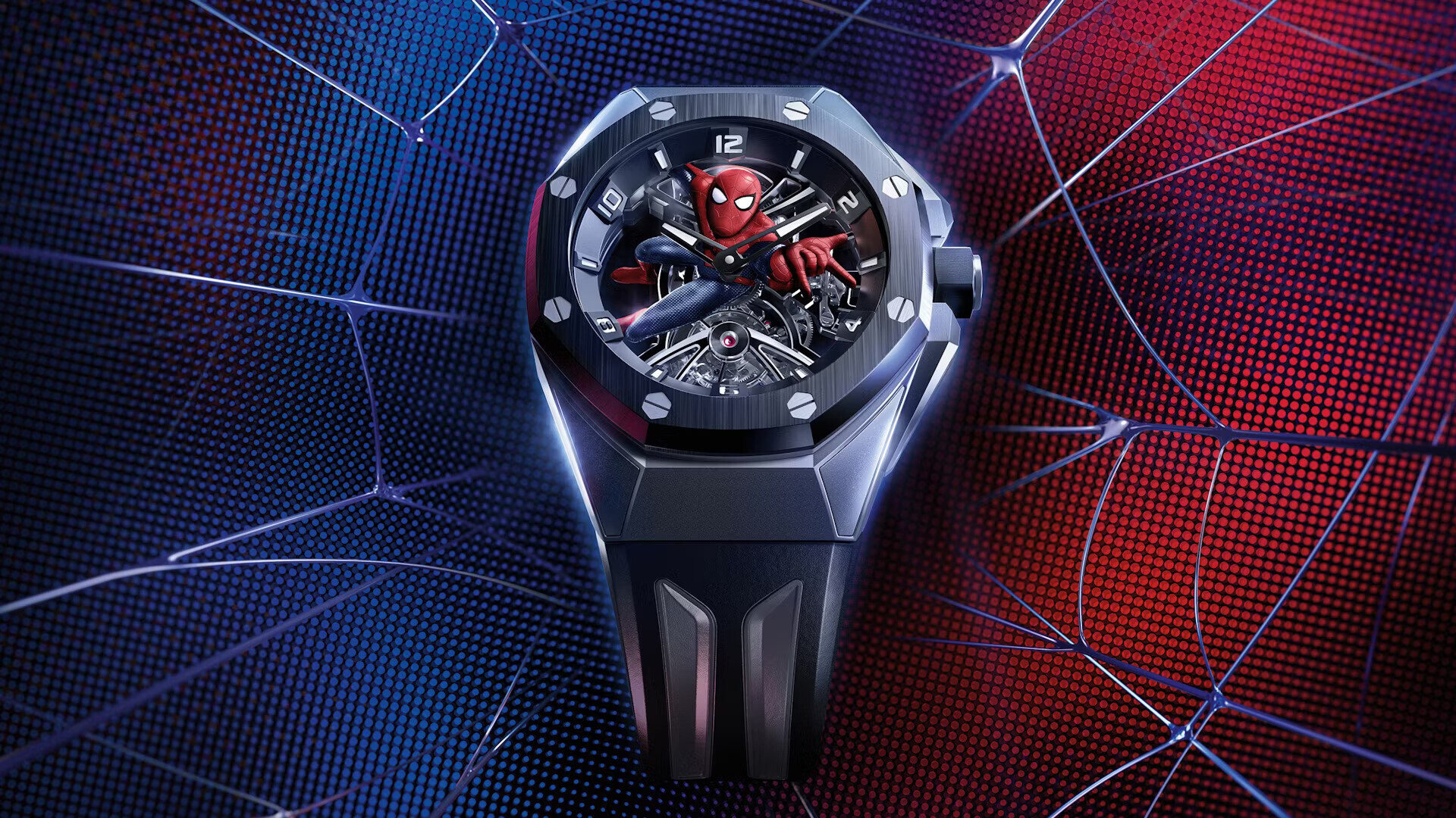 The Audemars Piguet Royal Oak Concept Spider-Man Tourbillon