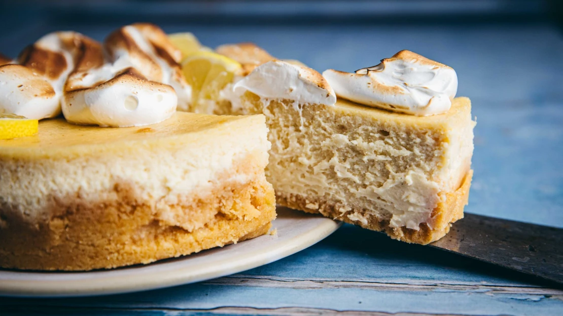 Zázvor & citron ve formě cheesecaku. Svěží, kyselý a přece jen sladký