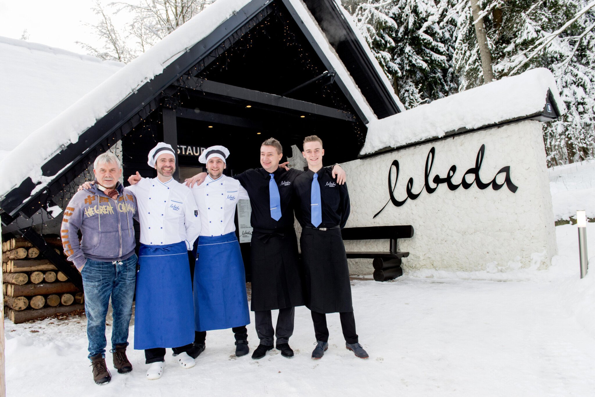 Tým restaurace Lebeda