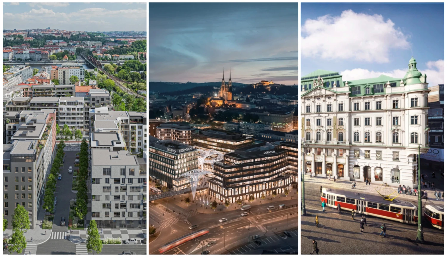 Paláce, celé čtvrti i nákupní centra. Kde a co se bude příští rok stavět?