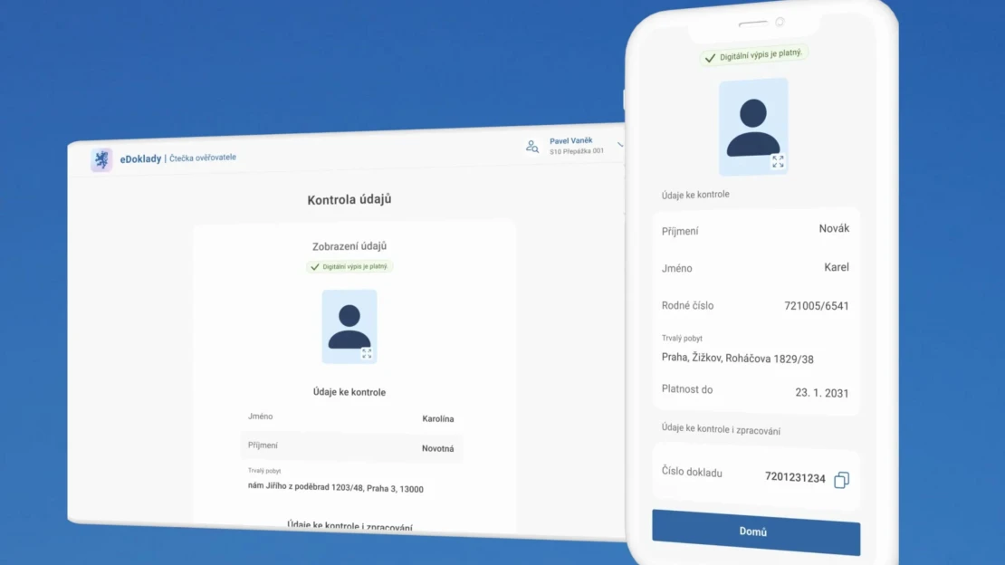 Na poštu, do banky nebo k volbám. Aplikací eDoklady se můžete nově prokázat na dalších místech